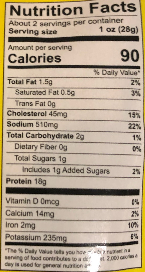 JR's Championship Original Beef Jerky
