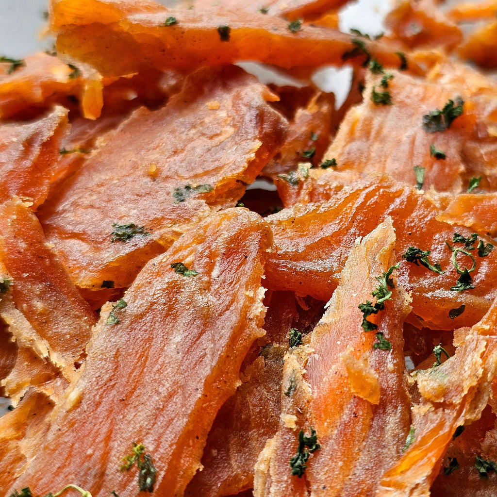 Garlic Butter Salmon Premium Fish Jerky
