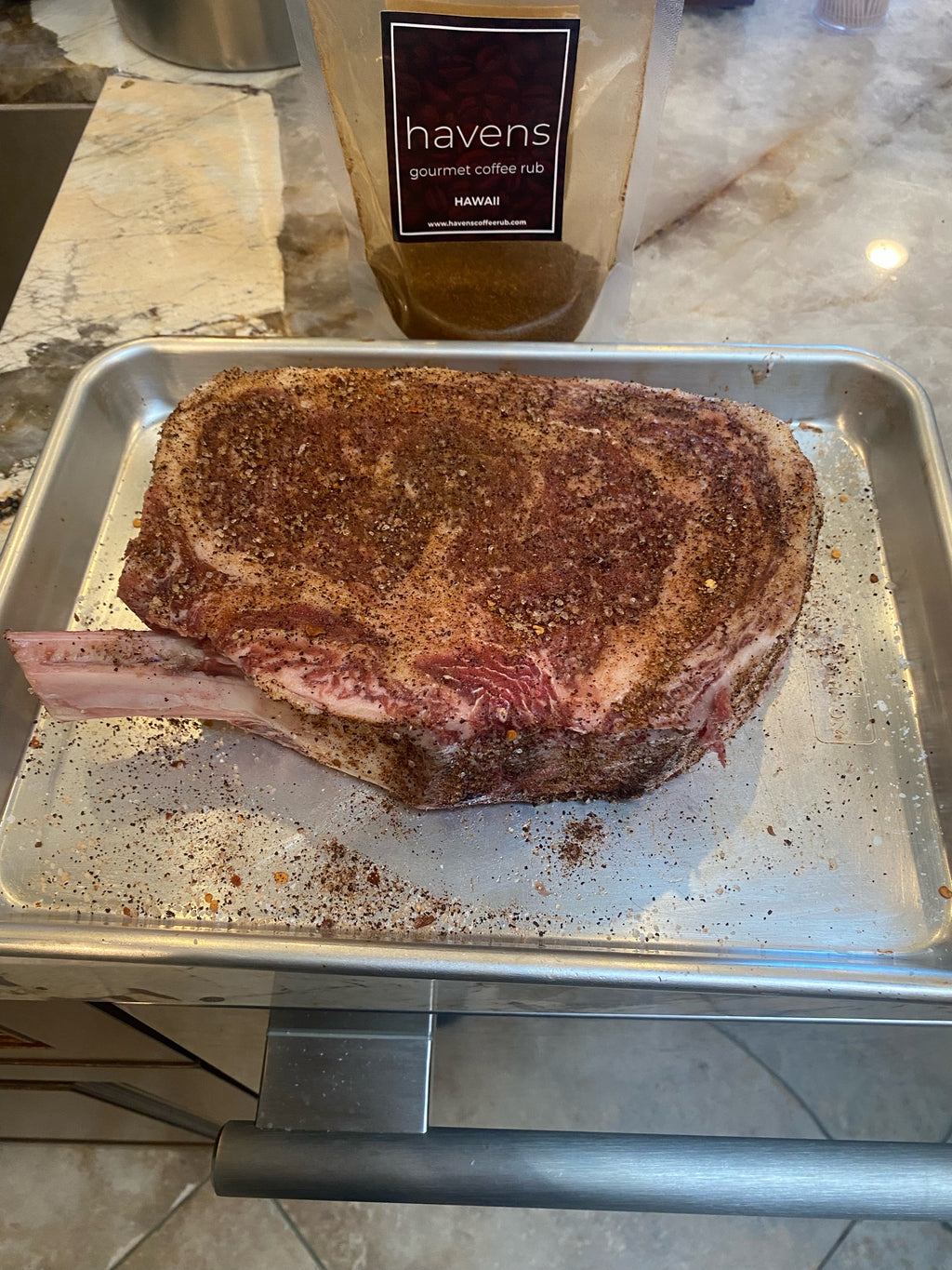 Hawaii Havens 5 oz Gourmet Coffee Rub Tin