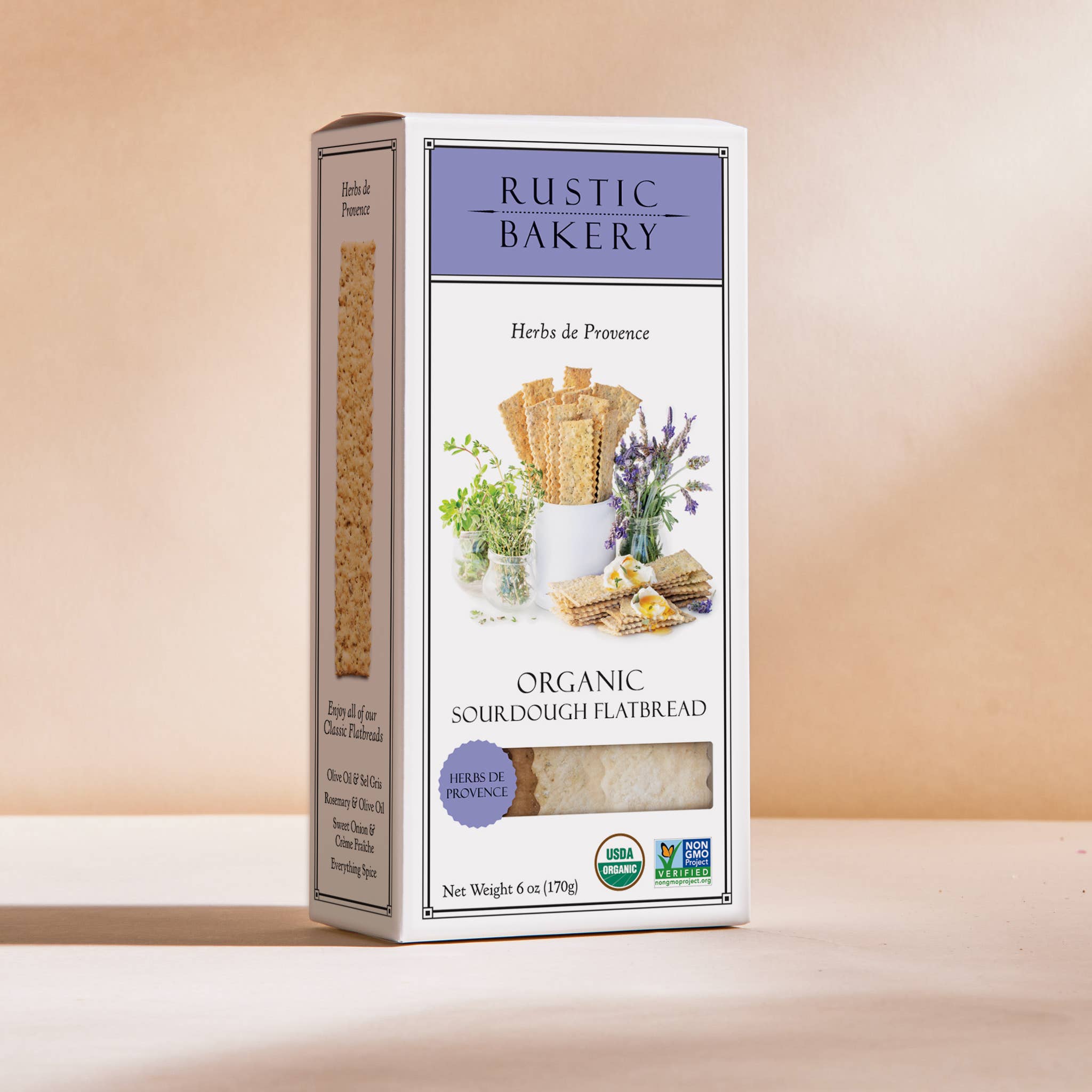 Flatbreads - Herbs de Provence Organic Sourdough