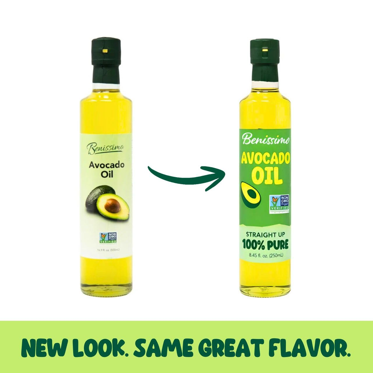 Benissimo Non-GMO Avocado Oil, Dorica (250mL)