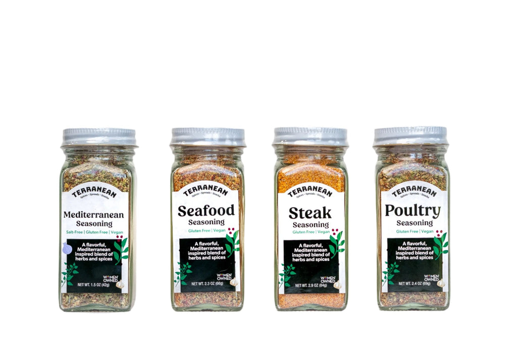 Mediterranean Inspired Seasonings Gift Set