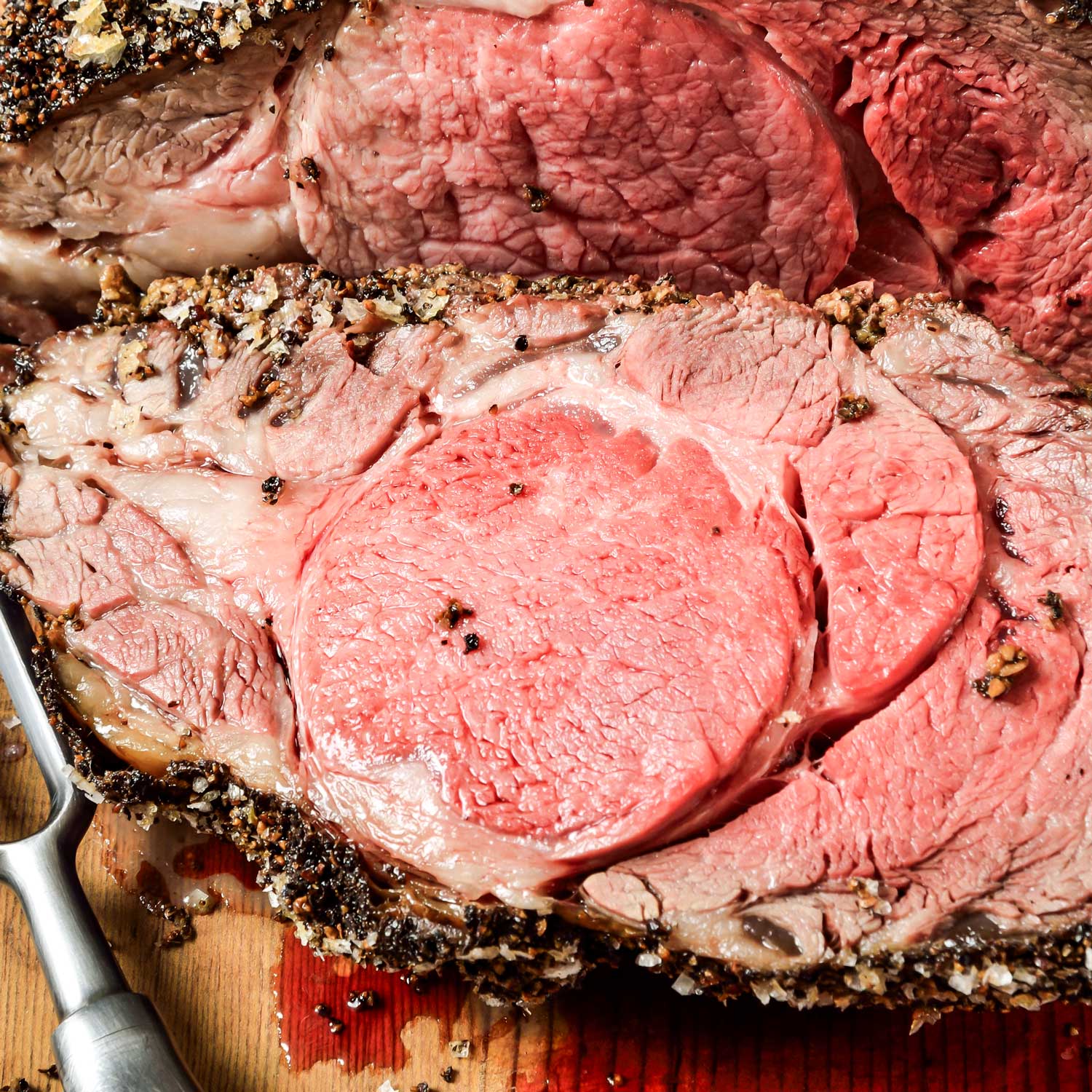 Grass-Fed Prime Rib Roast – Garlic Herb Crusted, Pre-Cooked & Ready to Serve | Gluten Free | 4-5lb