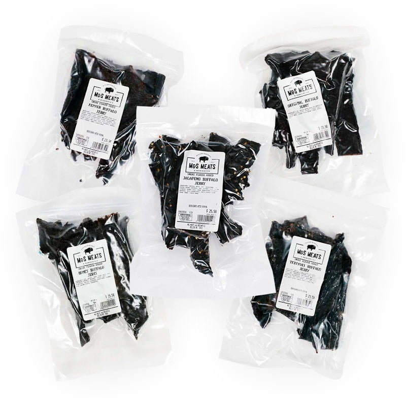 Buffalo Jerky Sampler