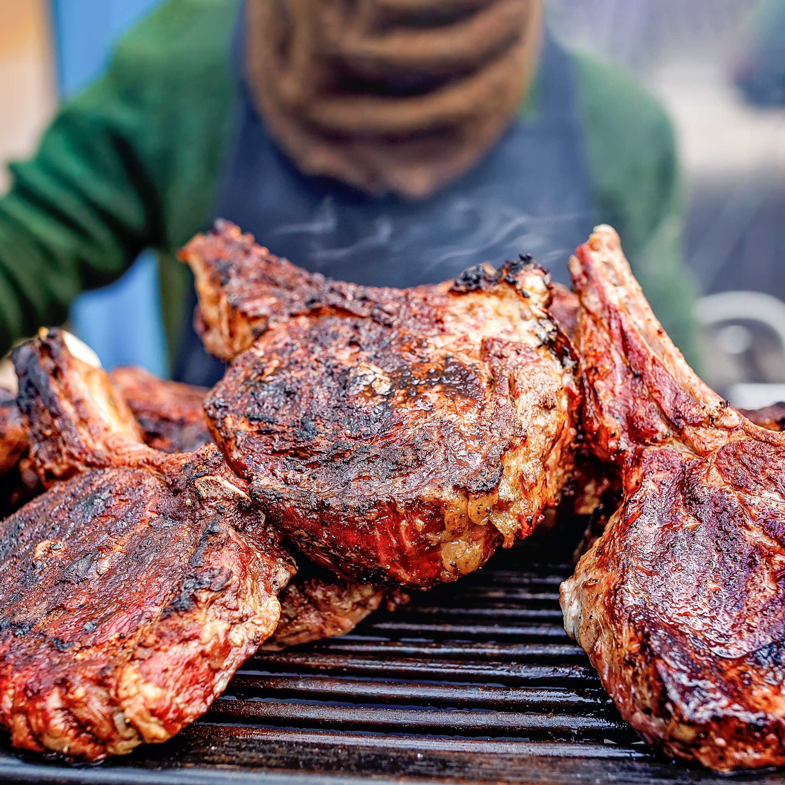 Limited Drop: Cornbread Stuffed Bone-In Pork Chops