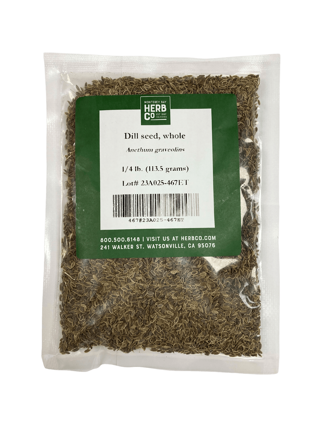 Dill Seeds, Whole