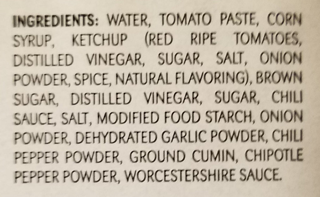 JR's Chipotle Ketchup