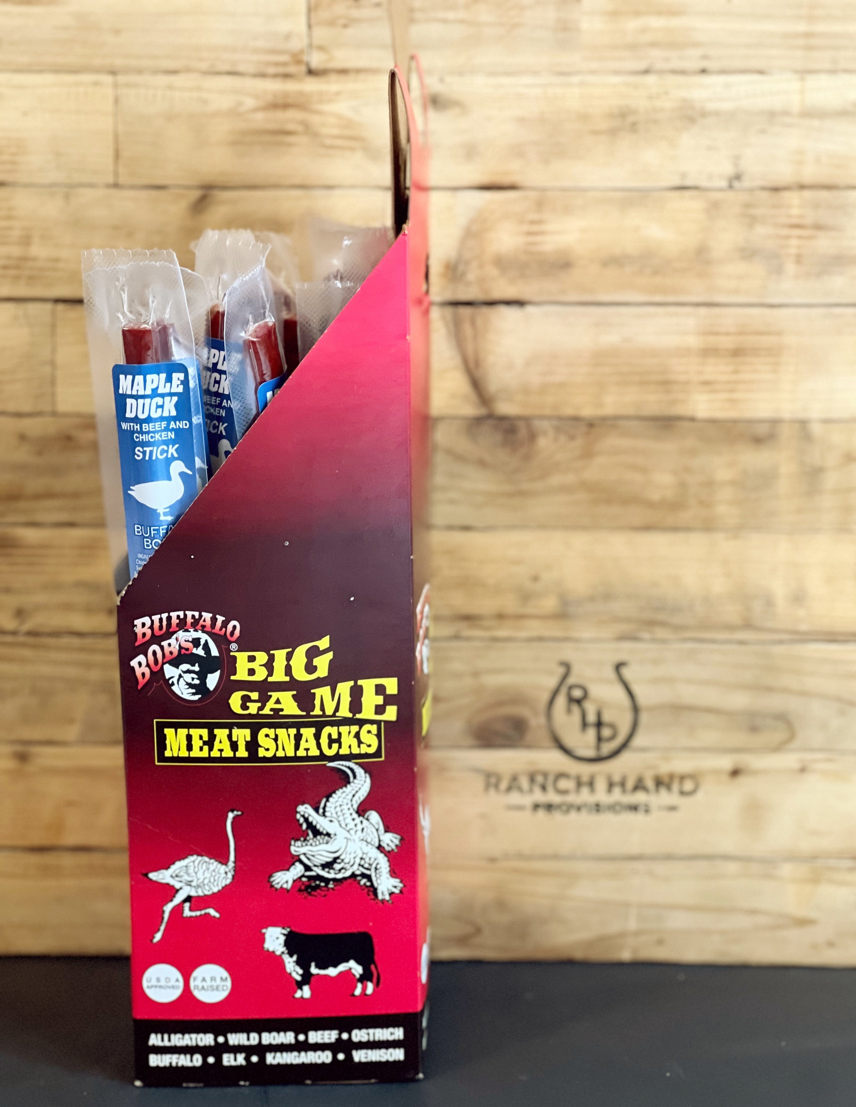 Duck Jerky Stick (Maple-Flavored)