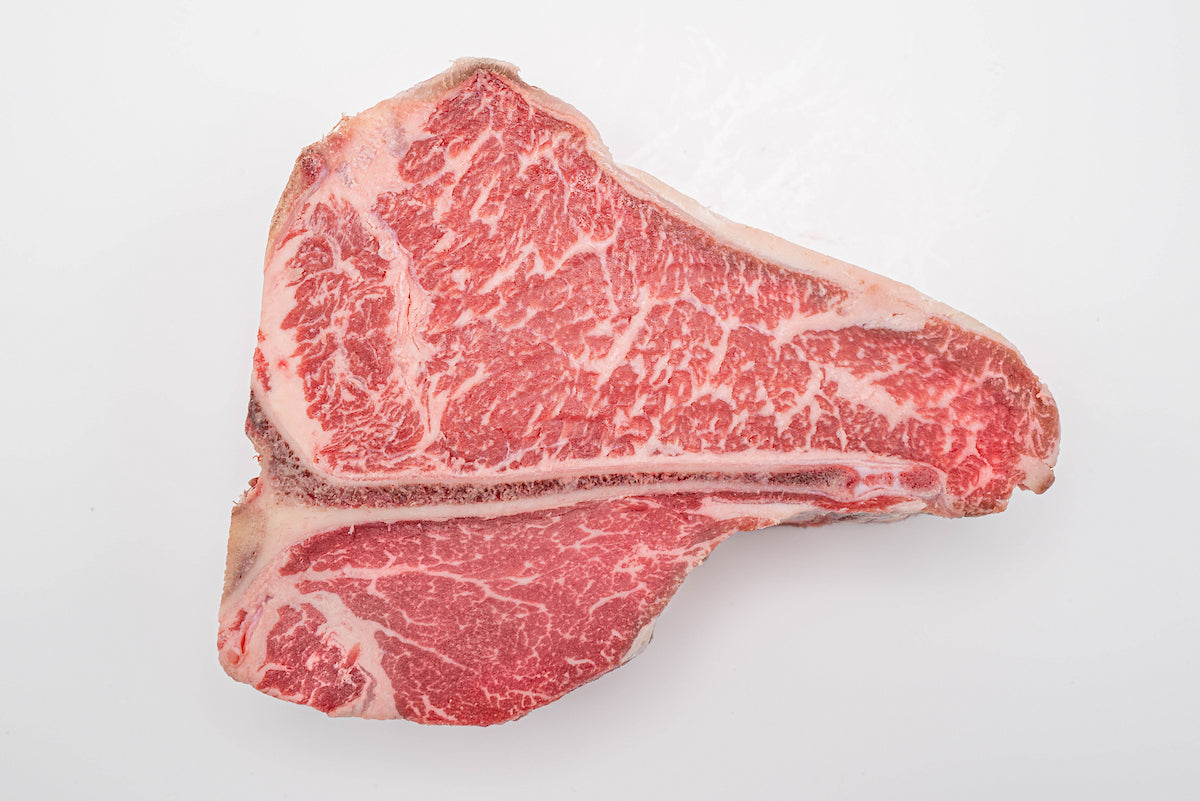 Prime 850 Club Beef T-Bone Steak, Dry-Aged