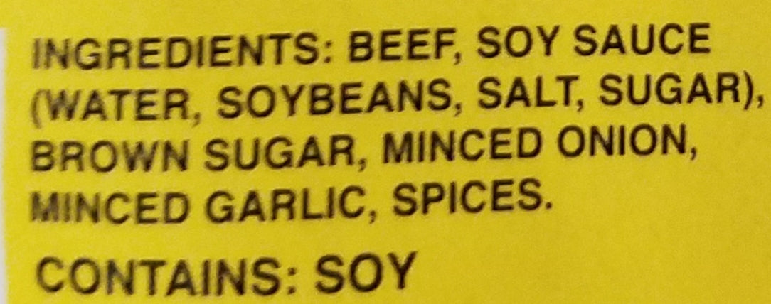 JR's Triple Threat Teriyaki Beef Jerky