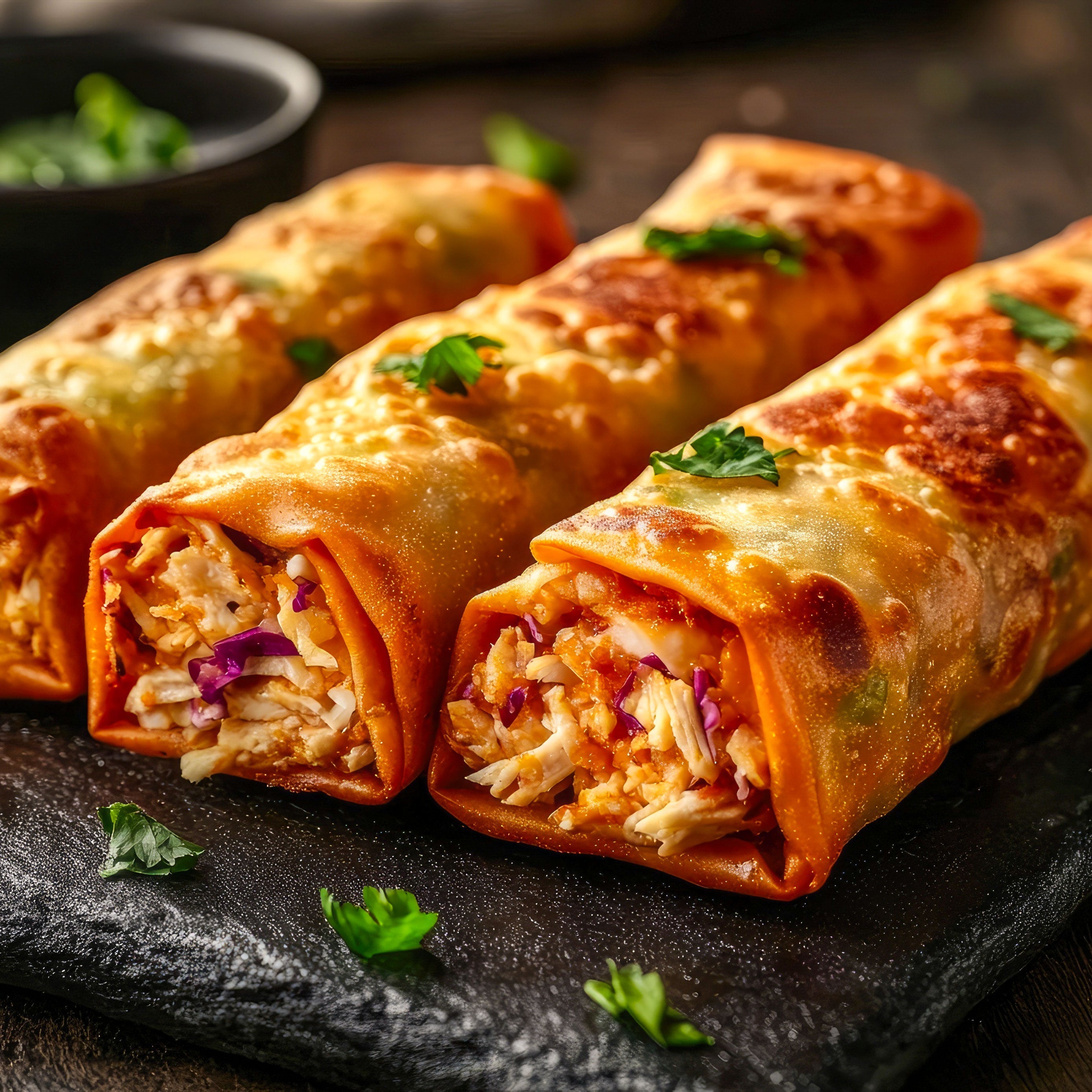 *NEW!* Smoked Chicken Spring Rolls