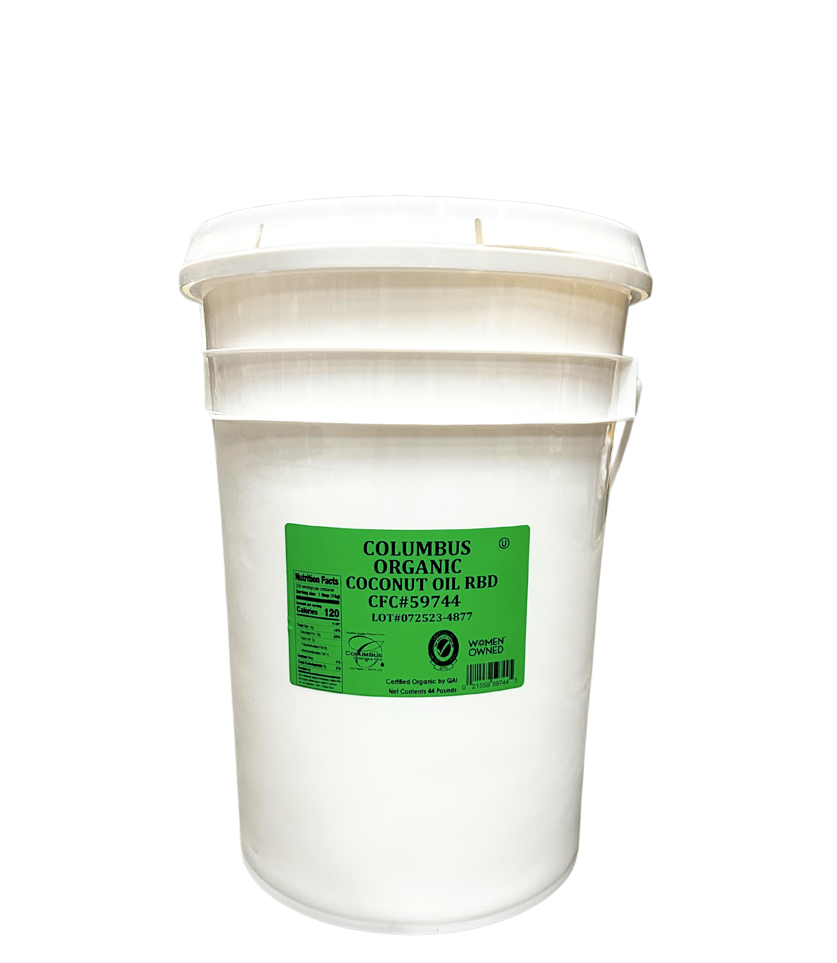 Coconut Oil, Organic, RBD