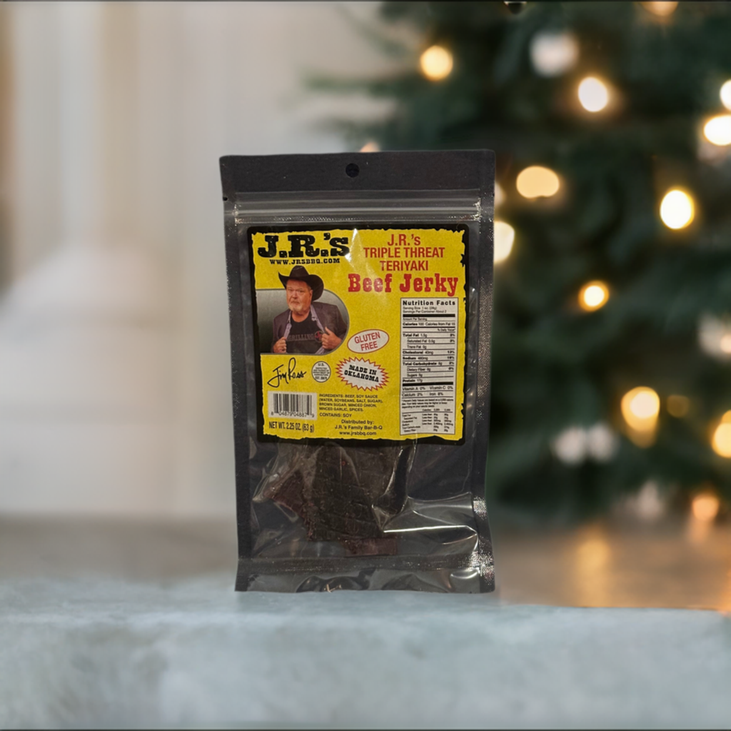 JR's Triple Threat Teriyaki Beef Jerky