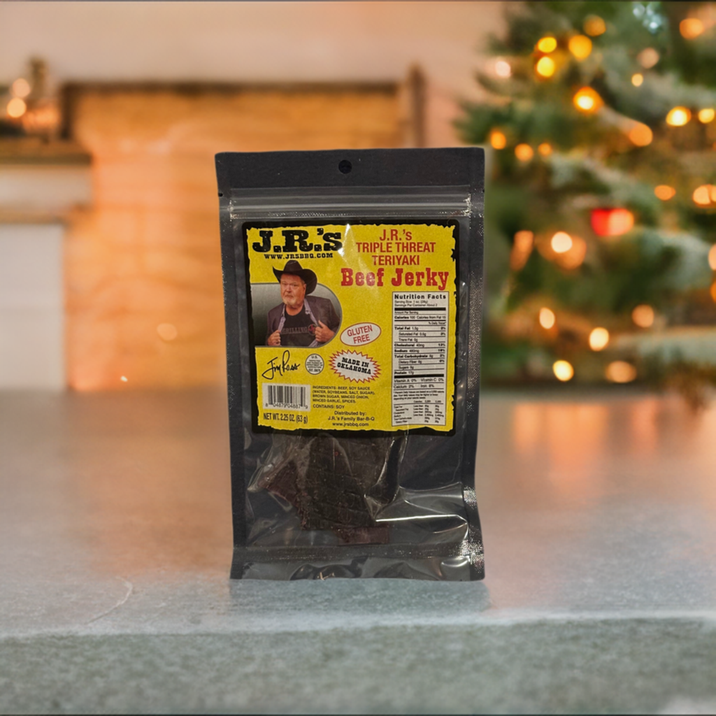 JR's Triple Threat Teriyaki Beef Jerky