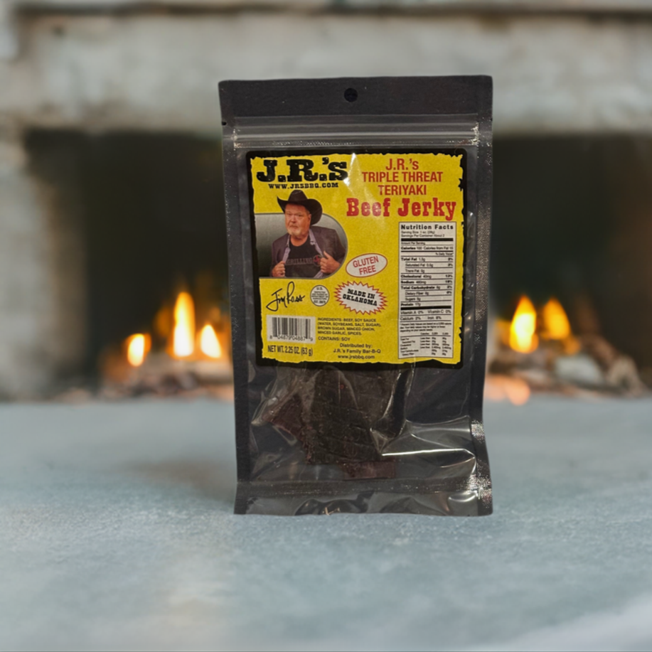 JR's Triple Threat Teriyaki Beef Jerky