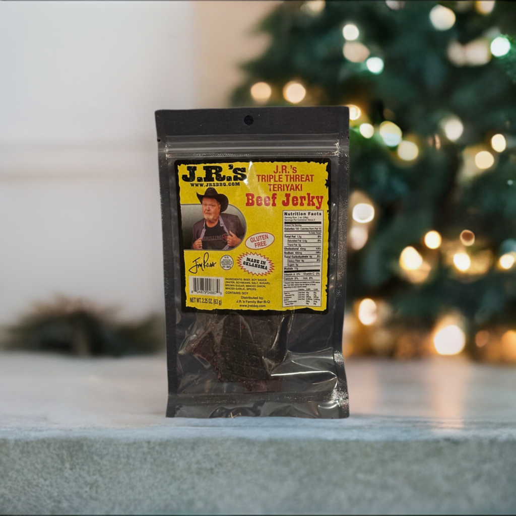 JR's Triple Threat Teriyaki Beef Jerky