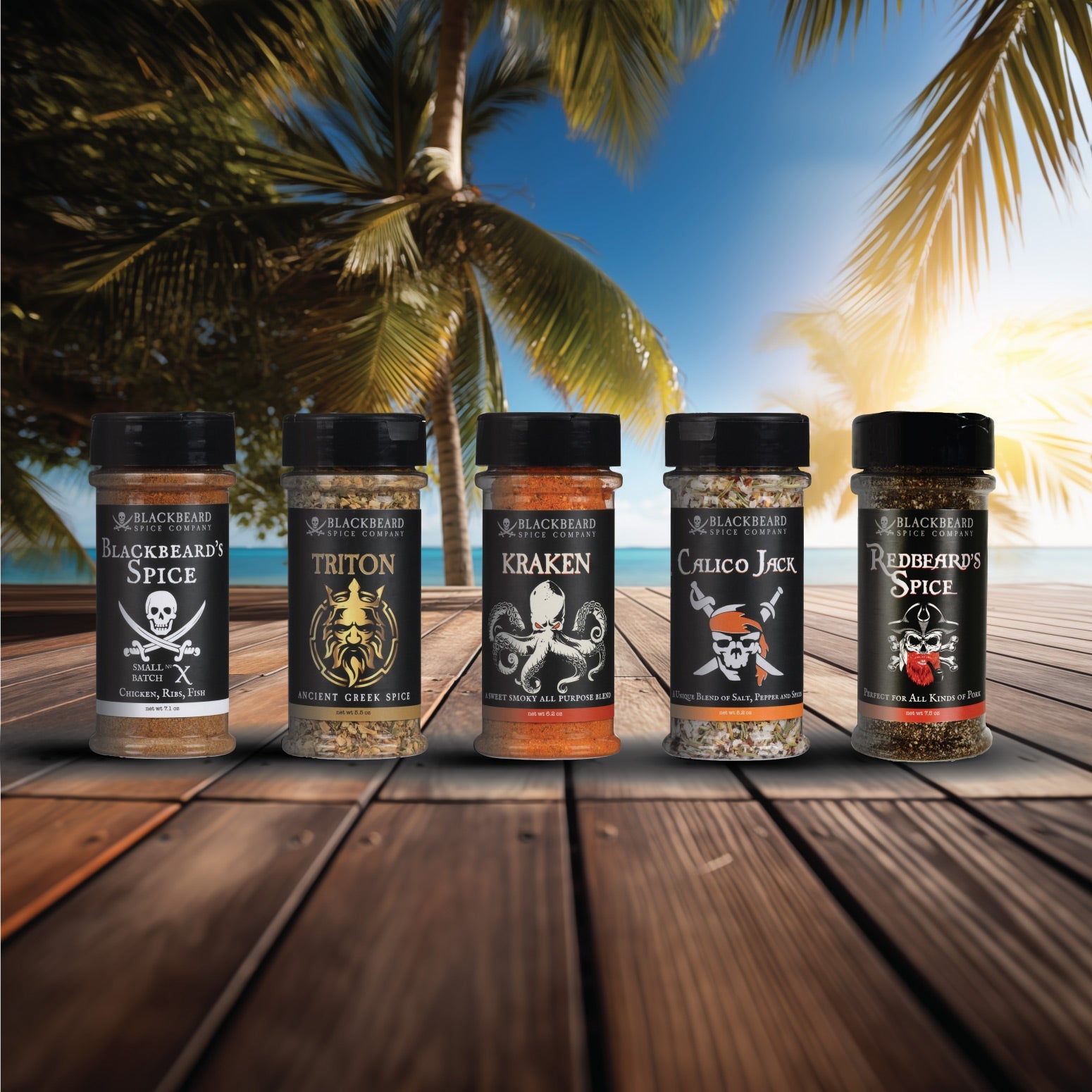 The Captain’s Bounty - Get All 5 of the Captain's Spices