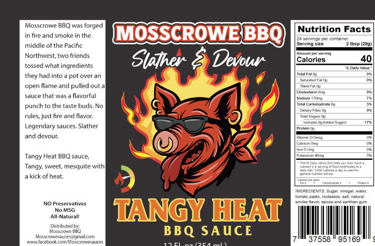Tangy Heat bbq Sauce