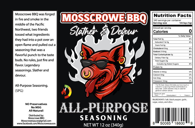 All Purpose Seasoning. New Product!